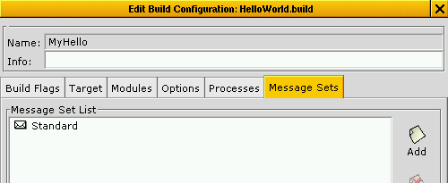 Select Message Set