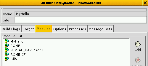 Select Modules